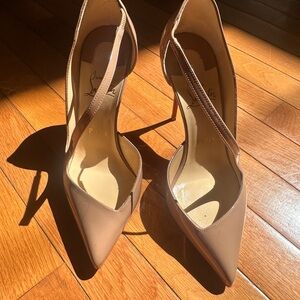 Christian Louboutin nude heels